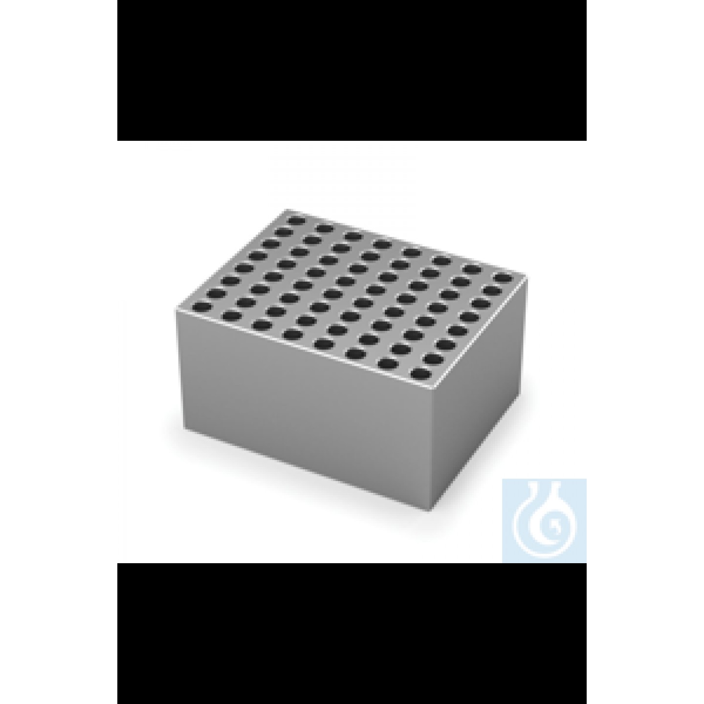 Tek blok DB 6.2 64 PCR tüpler, Ø 6,4 mm Kuru Blok için Alüminyum bloklar...