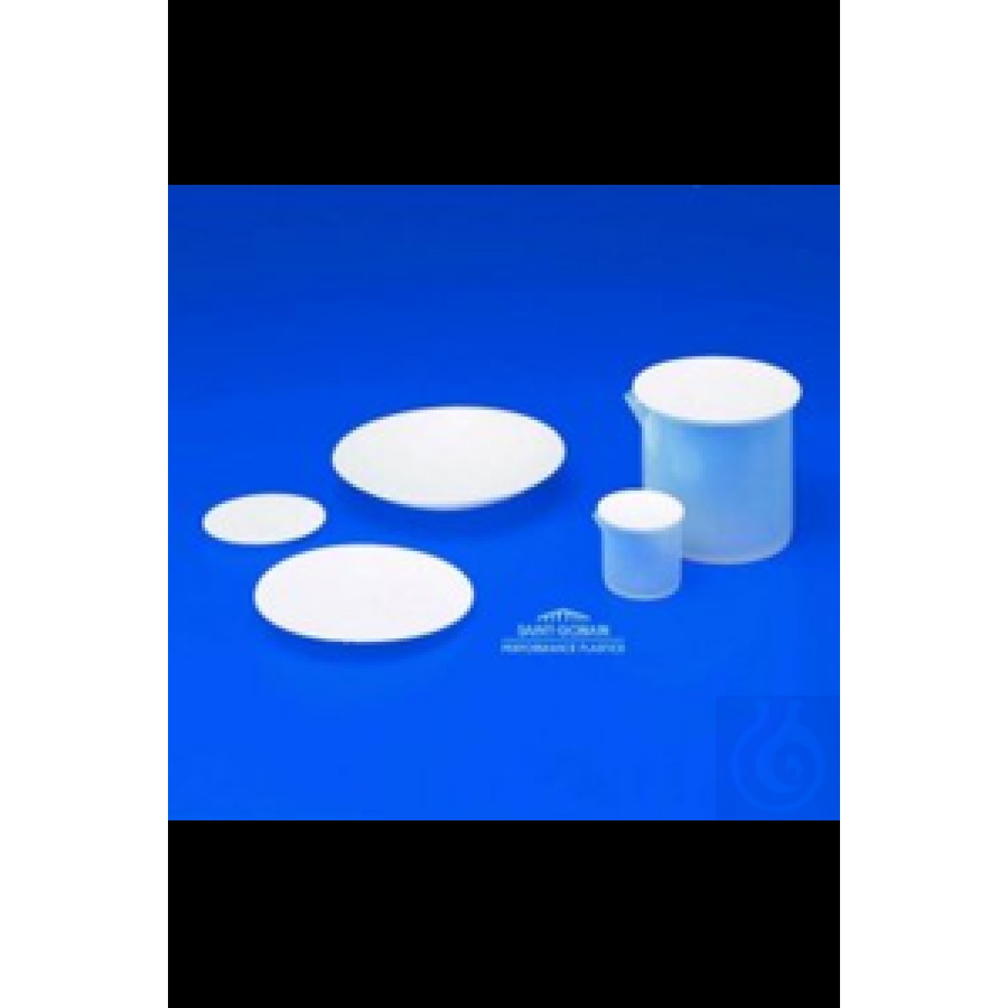 Saat camı Chemware® Ø 125mm PTFE Saat Gözlükleri, PTFE Bu ultra sığ,...