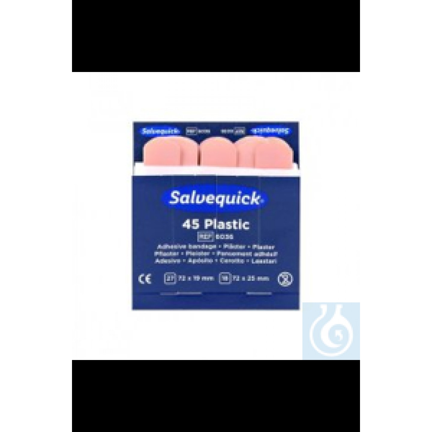 Salvequick alçı şeritler su geçirmez, 7, 2x1, 9cm/7, 2x2, 5cm Dolum 6036,...