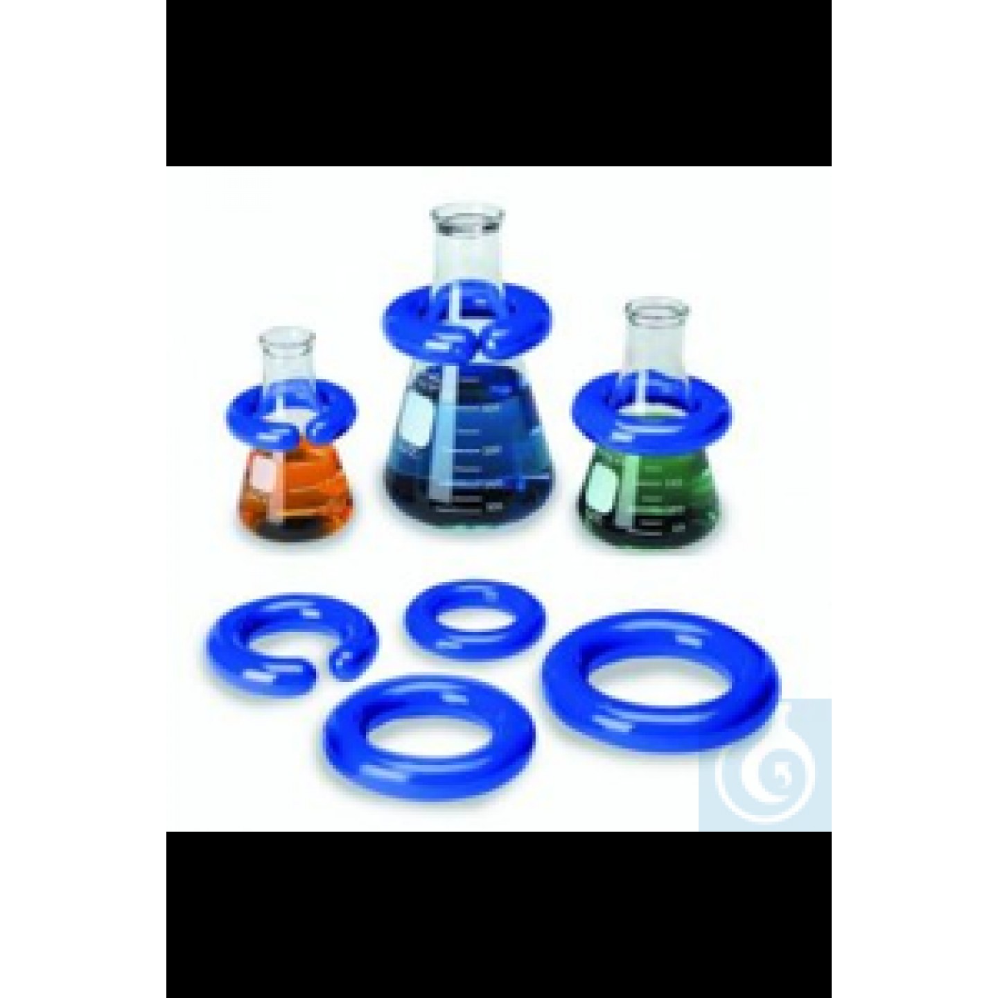 LAB-Ring, kurşun, 54 mm, C-şekilli vinil kaplı, mavi, 500-2000 ml'lik şişeler için...