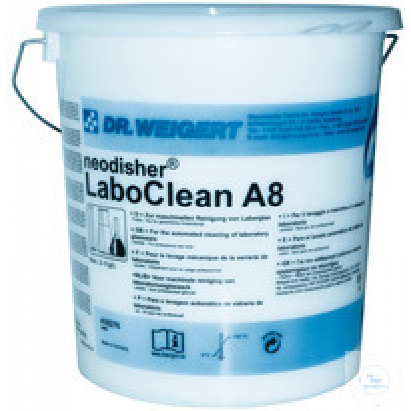 neodisher® LaboClean A 8, 10 kg kova sodyum, hidroksit, katı, karışım UN...