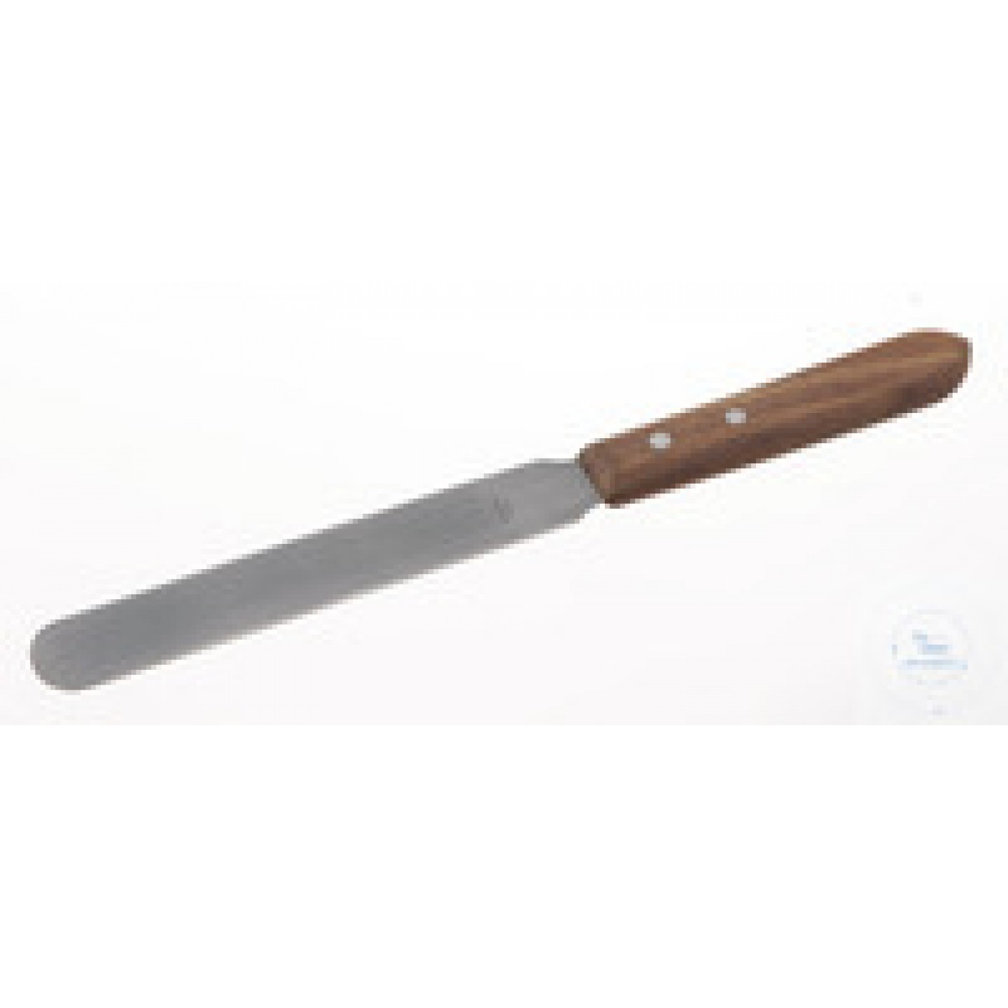 Spatula, paslanmaz çelik, ahşap saplı esnek bıçaklı, 165 mm, bıçak 75x14...